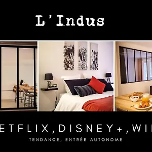 L'indus 3 Etoiles Wifi, Netflix, Disney, Coeur De Bastide Villefranche-de-Rouergue